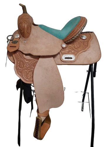 14inch DP Saddlery Barrel Saddle Saddle M1580-6740