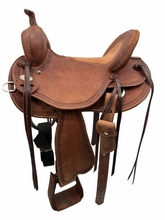 14inch DP Saddlery TH Barrel Racer Saddle 6010-6626.1 Free Girth Free Girth