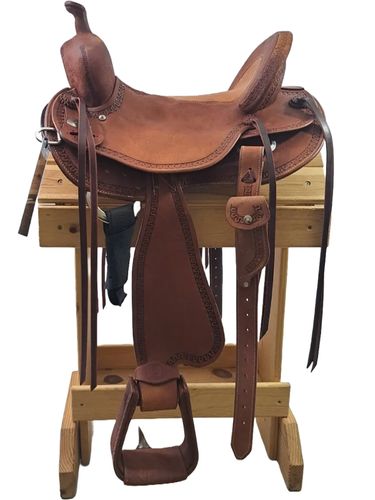 14inch DP Saddlery TH Barrel Racer Saddle 6010-6626.1