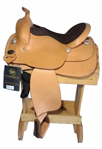 14inch DP Saddlery Youth Reiner Saddle 3105-7001