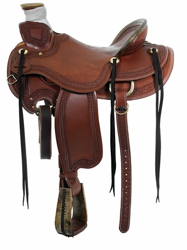 15" to 17" Circle Y Elko Ranch Saddle 1343