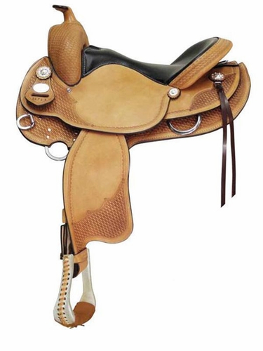15" to 17" Crates Lightweight Round Skirt Trail Saddle 2171