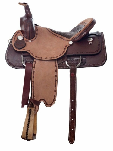 15" to 17" Dakota Roping Saddle 556