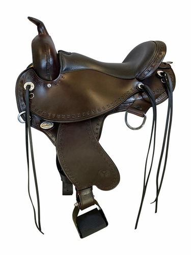 14" to 17" Circle Y Alabama Flex2 Trail Gaiter Saddle 1581