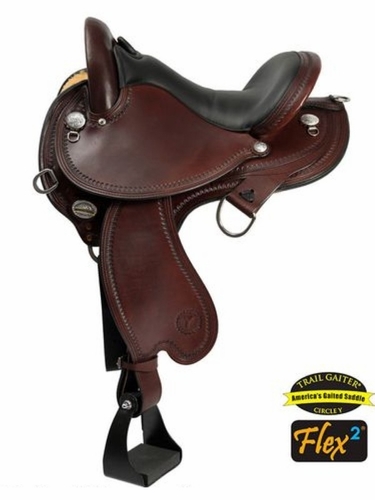 Circle Y Virginia Flex2 Endurance Trail Gaiter Saddle 1588