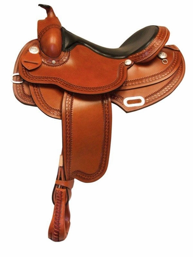 15" 16" 17" South Bend Saddle Co Arabian Trail Saddle 1915