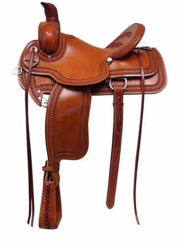 15" 16" 17" South Bend Saddle Co Association Roping Saddle 1620