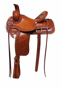 15" 16" 17" South Bend Saddle Co Association Roping Saddle 1620