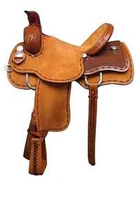 15" 16" 17" South Bend Saddle Co Association Roping Saddle 1632