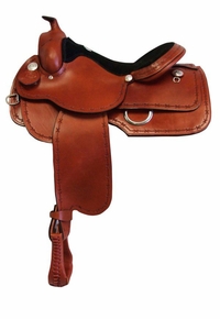 15" 16" 17" South Bend Saddle Co Reining Saddle 880 Barbed Wire