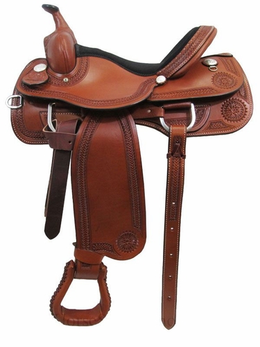 15" 16" 17" South Bend Saddle Co Team Penning Saddle 990