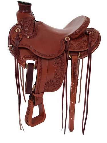 15" 16" 17" South Bend Saddle Co Wade Tree Ranch Saddle 1737