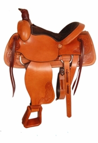 15" 16" American Saddlery American All Around Roping Saddle 750