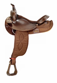 15" 16" Big Horn Synthetic FQHB Saddle 206 250 205 251
