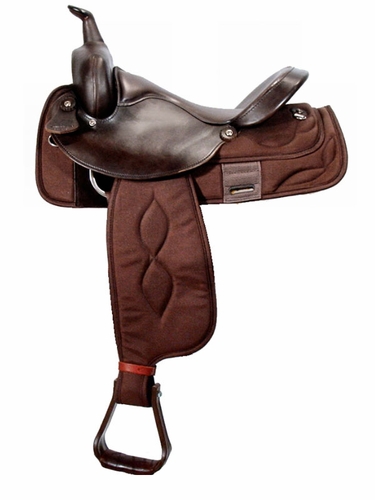 15" to 17" Big Horn Synthetic Full QH Bars Saddle 274 276 278