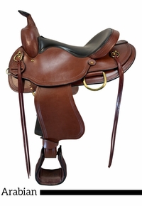 15.5" Big Horn Arabian Trail Saddle A00900 CLEARANCE