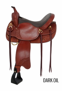 15.5" Royal King Memphis Trail Saddle 9325 SAVE $48 CLEARANCE