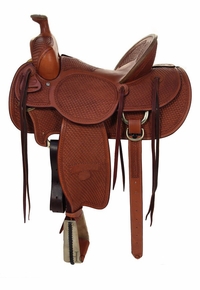 15.5" to 17" Billy Cook High Country Rancher Saddle 2175