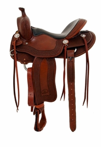 15.5" to 17" Billy Cook Tipton Trail Saddle 1737