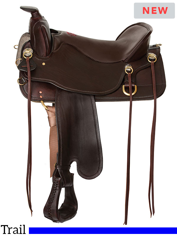 Tucker Cheyenne Frontier Trail Saddle T67 w/Free Pad
