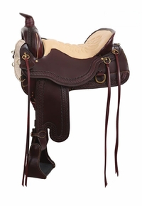 15.5" to 18.5" Tucker Heritage Cheyenne Trail Saddle 367