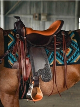 15.5" to 18.5" Tucker Legacy Oneida Trail Saddle 264