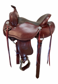 15.5in Billy Cook Low Profile BW Trail Saddle 1990 SAVE $267 CLEARANCE
