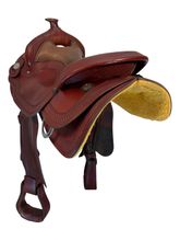 15.5Inch Crates Ladies Tooled Reining Saddle Medium Tree 4521