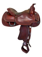 15.5Inch Crates Ladies Tooled Reining Saddle Medium Tree 4521