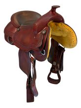 15.5Inch Crates Ladies Tooled Reining Saddle Medium Tree 4521