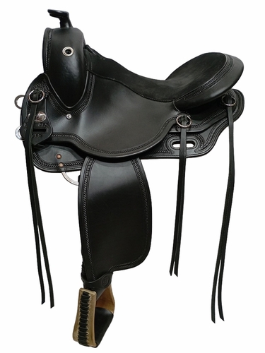 15.5inch DP Saddlery Flex Fit Trail Ranger 1460 Saddle 8944