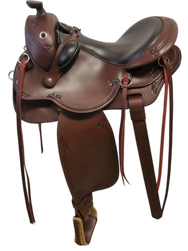 15.5inch DP Saddlery Flex Fit Trail Ranger 1490 Saddle 8846.2