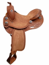 15.5inch DP Saddlery Flex Fit Vario Adjustable Tree 1028 - Canyon Saddle 8907 Free Girth Free Girth