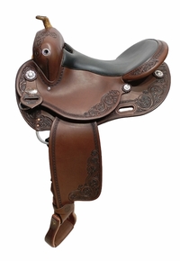 15.5inch DP Saddlery Flex Fit Vario Adjustable Tree 1028 - Canyon Saddle 8963
