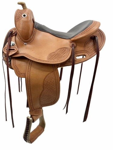 15.5inch DP Saddlery Flex Fit Vario Adjustable Tree 1300 - Nevada Saddle 6280 Free Girth Free Girth