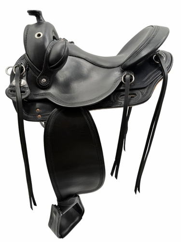 15.5inch DP Saddlery Flex Fit Vario Adjustable Tree 1460 - Trail Ranger Saddle 9099.1 Free Girth