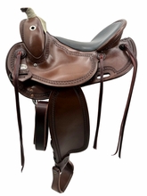15.5inch DP Saddlery Flex Fit Vario Adjustable Tree 1805 - Old Style Saddle 9267 Free Girth Free Girth