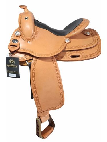 15.5inch DP Saddlery Flex Fit Vario Adjustable Tree 2104 Saddle 7000