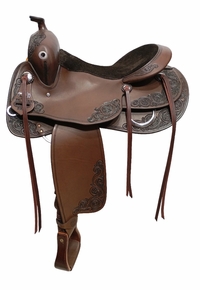 15.5inch DP Saddlery Flex Fit Vario Adjustable Tree 2207 Saddle 9051