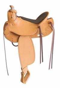 15.5inch DP Saddlery SX Vaquero Saddle 1800PL-6476
