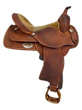 15.5Inch Used Alamo Saddlery Trail Saddle Medium Tree 1050