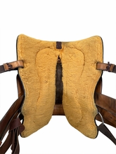 15.5Inch Used Alamo Sunflower Trail Saddle Wide Tree