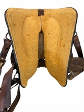 15.5Inch Used Allen Ranch Saddle Shop Roping Saddle Medium Tree
