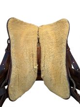 15.5Inch Used Bill Gromer Roping Saddle WIde Tree