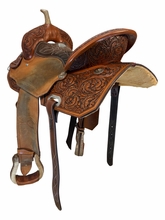 15.5Inch Used Billy Cook Barrel Saddle Wide Tree