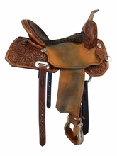 15.5Inch Used Billy Cook Barrel Saddle Wide Tree