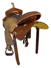 15.5Inch Used Billy Cook Halfbreed Barrel Saddle Wide Tree 2010