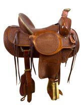 PRICE REDUCED! 15.5Inch Used Billy Cook High Country Rancher Saddle 2175 *Free Shipping*