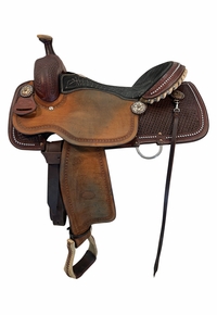 15.5Inch Used Billy Cook Ladies All Around Saddle 2042