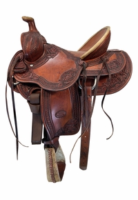 15.5Inch Used Billy Cook Nebraska Rancher Ranch Saddle 2805